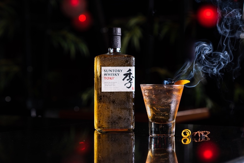 Nagasaki Old Fashioned with Suntory Whisky Toki