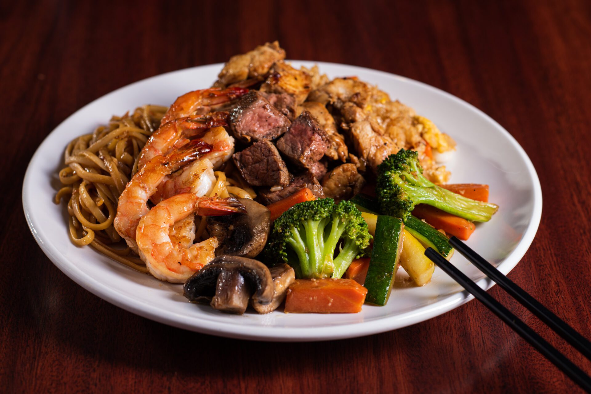 Kobe Trio entree